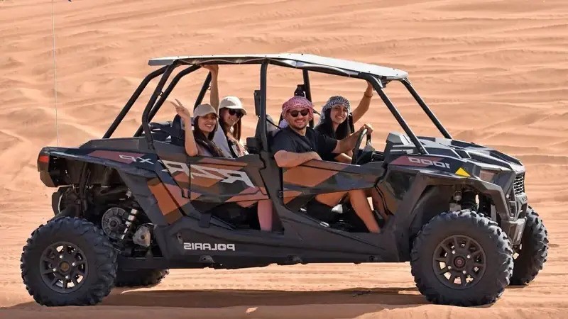 4 Seater Buggy ride in desert safari